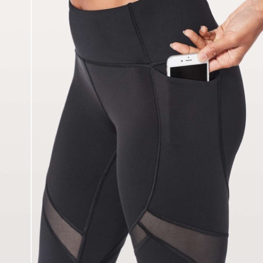 COMPRESSION LULULEMON SZ.10 ON PACE CROPS NULUX™️ 21” BNWT
